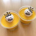 Gigi_116's cooksnap of when they made ハロウィン蜘蛛の巣おばけ✿かぼちゃムース.