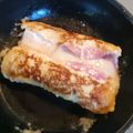 さえちゃん！'s cooksnap of when they made ハム＆チーズのロールフレンチトースト.