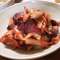 低カロ探検隊's cooksnap of when they made 簡単！むね肉とビーツのしょうが焼き.