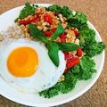 smz00's cooksnap of when they made 疲労回復☆鶏むね肉deヘルシーガパオ.