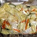 毎日ゆうぞう's cooksnap of when they made 白菜ときゅうりと大根の漬け物.