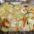 毎日ゆうぞう's cooksnap of when they made 白菜ときゅうりと大根の漬け物.