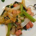ogyu8786's cooksnap of when they made 白菜と小松菜のベーコン炒め.