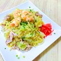 ☆のんのんの～ん☆'s cooksnap of when they made ガーリック塩焼きそば.