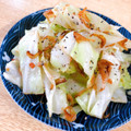 こはる・▽・'s cooksnap of when they made [簡単３ステップ]キャベツと桜えび塩炒め.