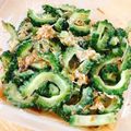 こはる・▽・'s cooksnap of when they made 苦くない！レンチンゴーヤのおかかマヨ和え.
