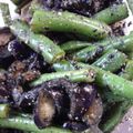 ユックリ's cooksnap of when they made 【簡単】いんげんと茄子の胡麻和え.