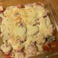 なごり's cooksnap of when they made 焼きプチトマトとむきえびマカロニグラタン.