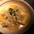 ひろと＾＿＾ママ's cooksnap of when they made ヘルシー！豆腐のステーキ★きのこあんかけ.