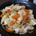 yoyu☆'s cooksnap of when they made 鶏むね肉とキャベツの蒸し焼き♪簡単.