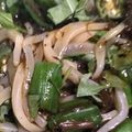 ココキキララ's cooksnap of when they made お酒が進む✩オクラといかソーメン和え✩.