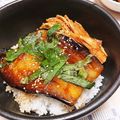 みうらがっちゃん's cooksnap of when they made 茄子の蒲焼丼.