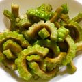 まめふ's cooksnap of when they made ゴーヤだけ炒め.