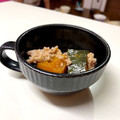 _aKi's cooksnap of when they made STAUB*ほっくりかぼちゃのそぼろ煮.