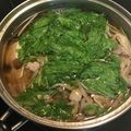 Dのんちゃん's cooksnap of when they made 水菜と豚肉のハリハリ鍋.