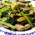 クックOL716F☆'s cooksnap of when they made 小松菜とウインナーと玉子のマヨネーズ炒め.