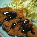 あめりぃ's cooksnap of when they made うちの★とんかつ★カリッと揚げて美味しい.
