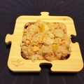 38mi2's cooksnap of when they made 1歳ご飯☆塩鮭とコーンのバター炒飯.