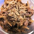 タマリュウ's cooksnap of when they made 牛肉でごぼうれんこんきのこの甘辛煮.