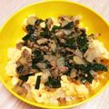 ぺこえり。's cooksnap of when they made 子供がモリモリ食べる簡単ニラ玉丼.