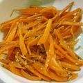 由芽15's cooksnap of when they made 人参の粒マスタードマリネ【作り置き】.