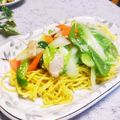 めみたん☆'s cooksnap of when they made 野菜たっぷりあんかけ焼きそば.