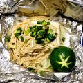azbjbn's cooksnap of when they made 豆腐ときのこのホイル焼き　おもてなしにも.