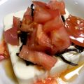 まろぴ～ぬ's cooksnap of when they made トマトと塩昆布の中華冷奴.