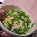 あふぉん's cooksnap of when they made 簡単 ピーマンとキャベツ炒め.