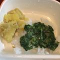 テヨン1's cooksnap of when they made モロヘイヤ納豆トマト【離乳食後期〜も！】.