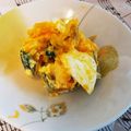 cook⭐MAYU⭐'s cooksnap of when they made ☆カボチャと茹で卵の♪簡単サラダ☆.