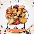ﾁｲﾁｬﾝﾏﾏ's cooksnap of when they made バター香る♪　薩摩芋と鶏の味噌炒め.