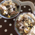 ガッちやん's cooksnap of when they made 栗としめじの炊き込みご飯.
