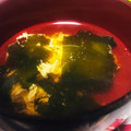 シネマコスモ's cooksnap of when they made 簡単 三つ葉と卵のお吸い物.