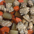 クックGVZ7Y2☆'s cooksnap of when they made めんつゆで作る 大根と鶏肉の煮物.