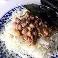 YUKIKI☆'s cooksnap of when they made ♥♥美肌♥♥　塩昆布ｄｅくるみ納豆.