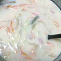 猫まんま☆'s cooksnap of when they made 簡単で美味しい白菜のミルクスープ.