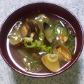 ★ほのどんママ★'s cooksnap of when they made 旨味たっぷり♡あさりと長葱のお味噌汁.