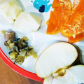 島猫。's cooksnap of when they made ●かわいい　りんごno切り方●.