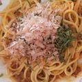 クックTVWXS4☆'s cooksnap of when they made 簡単絶品◎たべるラー油納豆たらこパスタ.