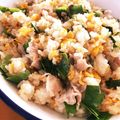 りんももこ's cooksnap of when they made 大葉たっぷり！チャーハン♪大葉香る～.