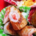 さざんか©'s cooksnap of when they made ネジネジ☆カニかまちくわソテー♪♪.