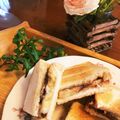 とも・たいママ's cooksnap of when they made あんマーガリン＆バナナのトーストサンド♪.