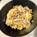 Mmaje's cooksnap of when they made 濃厚カルボナーラ.