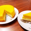 ☆とこゆみ☆'s cooksnap of when they made かぼちゃとサツマイモの2層チーズケーキ.