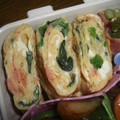 妙香ママ's cooksnap of when they made ほうれん草と小海老の卵焼き.