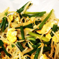 クックA7ACJK☆'s cooksnap of when they made 梨湖の簡単時短！ニラたまもやし.