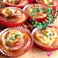 Miiyasusho's cooksnap of when they made ハムポテサラパン（ＨＢ使用）.