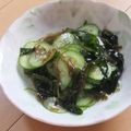 きらり流れ星's cooksnap of when they made もずく酢の酢の物.