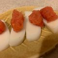 ぎんはる's cooksnap of when they made かまぼこ消費に★かまぼこの明太子のせ.
